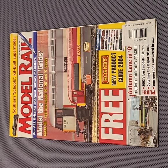 Model Rail Railroad Magazine Lot March April 2004 - Picture 8 of 13